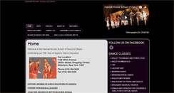 Desktop Screenshot of hannahkronerdance.com